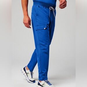 Fabletics Men’s Blue Equip Cargo Scrub Pant Large